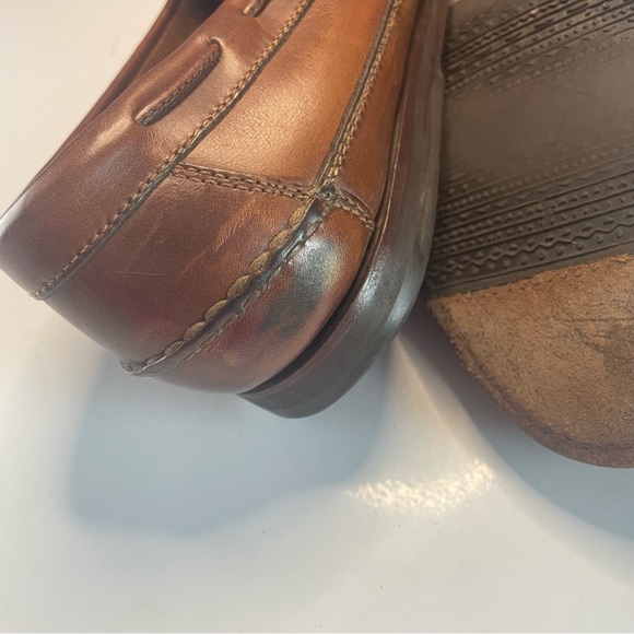 Cole Haan Men’s 12M Brown Leather Tassel Loafers PRELOVED - Picture 11 of 12